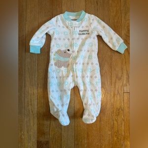 Koala Baby Fleece Footie Pajamas